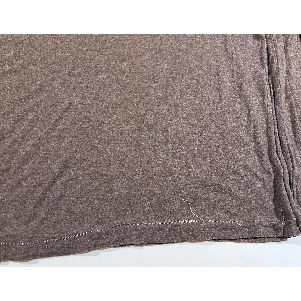 PrAna Long Sleeve Brown Polo Shirt Chest Pocket Men's Size Large - Picture 10 of 11